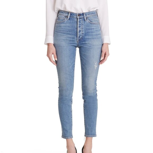Citizens of Humanity - Olivia High Rise Slim Ankle Jeans in Backroad - Picture 1 of 8